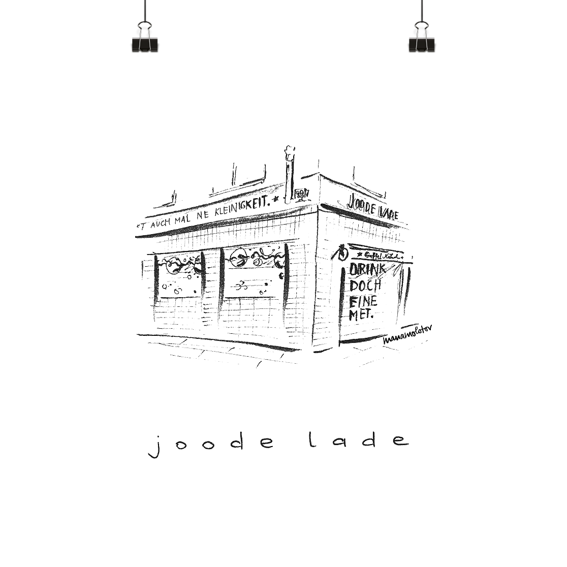 Joode Lade | Poster