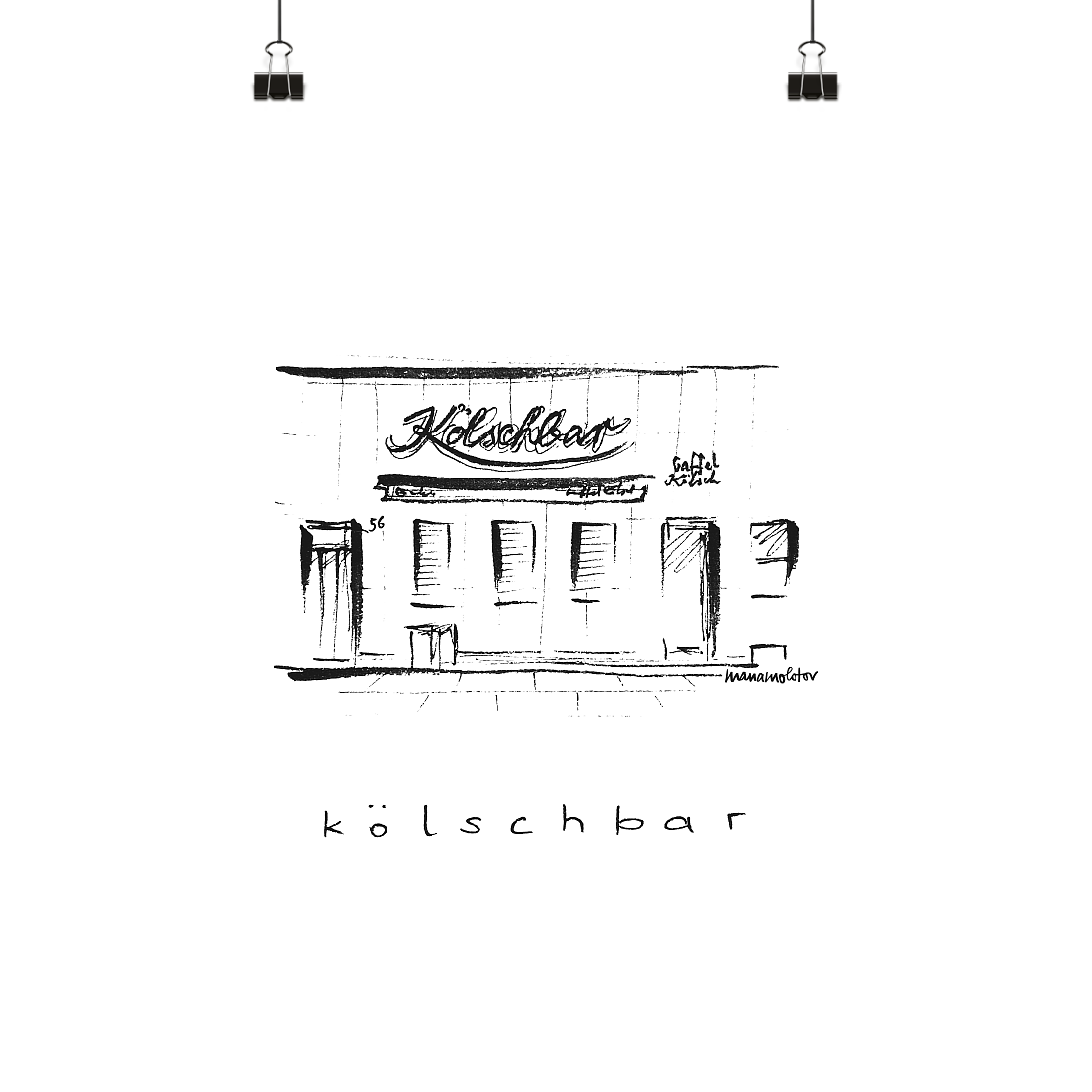 Kölschbar | Poster