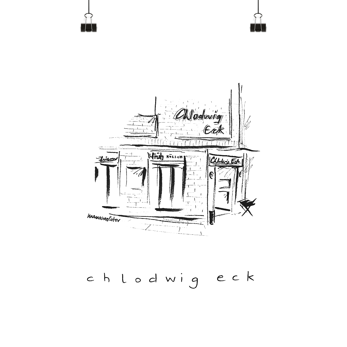 Chlodwig Eck | Poster